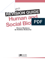 Human and Social Biology: Terry Hudson & Debbie Roberts