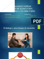 El Dialogo y Otras Formas de Elocución