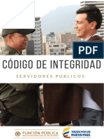 Código de integridad para servidores públicos colombianos
