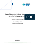 Curso Básico de Higiene Ocupacional: Agentes Físicos e Químicos