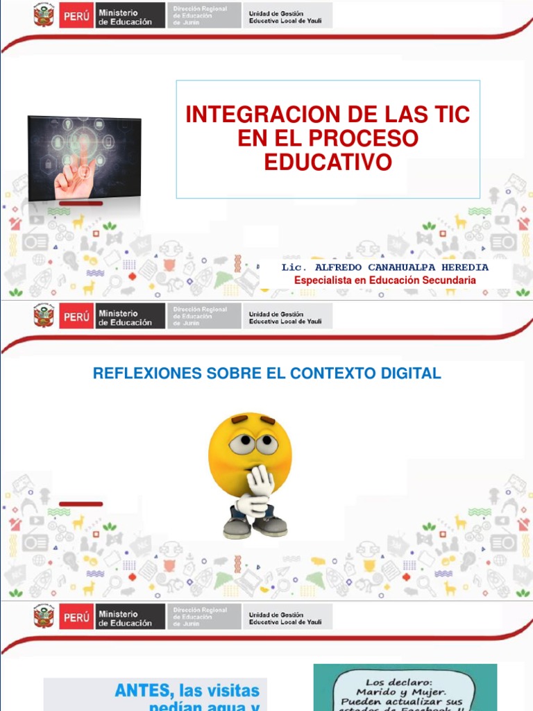 Integración de TIC en Educación | PDF | Tecnología de información y ...