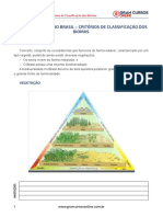 Resumo - 2109870 Julio Cezar Dos Santos - 119372895 Geografia Do Brasil 2020 Aula 50 Aspectos Fisicos Do Brasil Criterios de Class