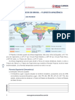 Resumo - 2109870 Julio Cezar Dos Santos - 119373660 Geografia Do Brasil 2020 Aula 51 Aspectos Fisicos Do Brasil Floresta Amazonica