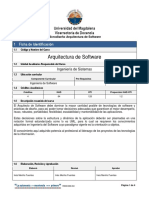 Arquitectura - de - Software Plan de Estudio !