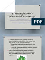 3 1 Estrategias para La Administracion de Energia