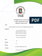 Tarea #02 Constitución 2008 Rasgos Importantes (C2) .