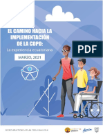 El Camino Hacia La Implementaci N de La CDPD Sint - Marzo 2021-1-1