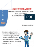 Penanganan Software Dan Project Prakerin