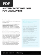 SuiteFlow Workflows For Developers Data Sheet