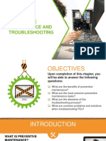 Chapter 3. Preventive Maintenance and Troubleshooting Purpose of Preventive Maintenance PDF