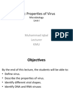 Virus Properties Unit-I-1