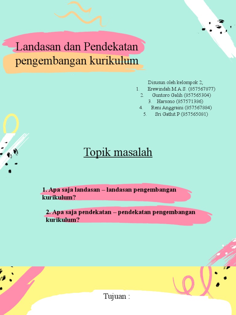 Peengembangan Kurikulum Pdf