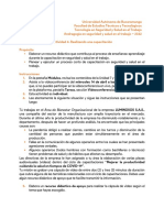 Capacitación en seguridad y salud laboral