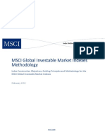 MSCI Global Investable Market Indices Methodology - Feb 2015