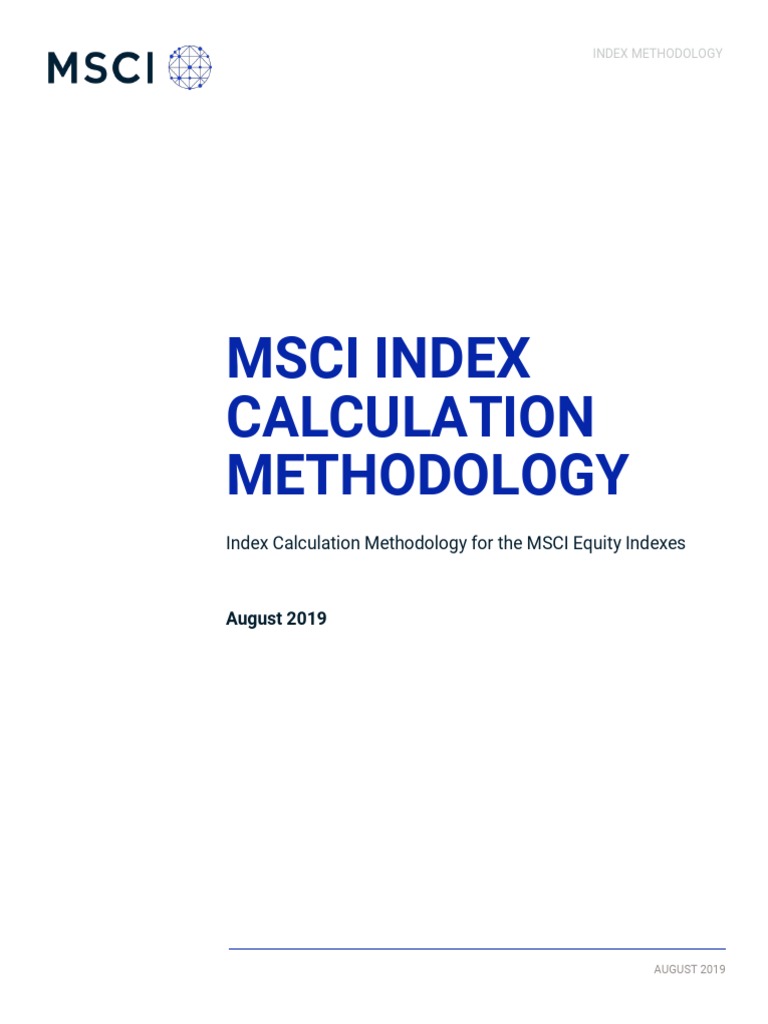 Msi Methodology Pdf _ MSCI Momentum Indexes Methodology – TJHA