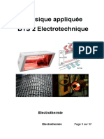 Cours Electrothermie