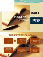 01 Pengajian Ketamadunan