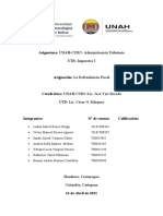 La Defraudación Fiscal en Honduras y Colombia-Informe Final