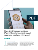 How Apple'S Unconventional Iphone X Marketing Strategy Will Make You Want One at Any Cost