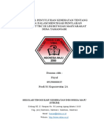 Proposal Penyuluhan Kesehatan Tentang Upaya Dalam Mencegah Penularan Penyakit TBC Di Lingkungan Masyarakat Desa Tamansari