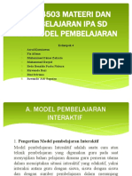 PDGK4503 MATEERI DAN PEMBELAJARAN IPA SD