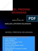 Model Prediksi Keuangan