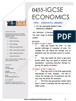 IGCSE Economics-Do Consumers Benefit From Horizontal Mergers