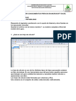 Taller EXCEL para Adquirir Conocimientos Previos OJR