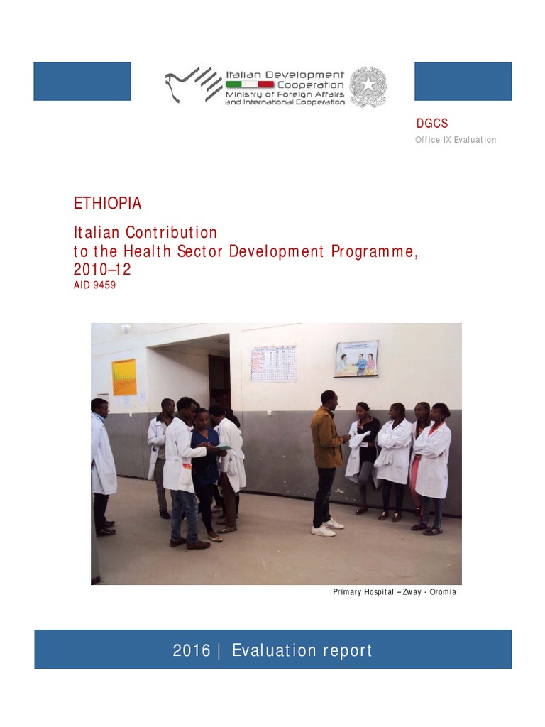 ERAid 9459 ENG Report Full Version 231216 PDF Millennium Development Goals Ethiopia