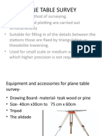 Plane Table Survey