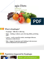 Dysphagia Diets