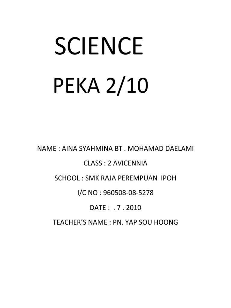 Peka Science | PDF