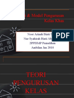 Teori & Model Pengurusan Kelas Khas(nota exam)