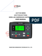 User Manual: Acc7100 Series (ACC7100/ACC7100A) Diesel Air Compressor Controller