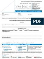 Application Form PH.D