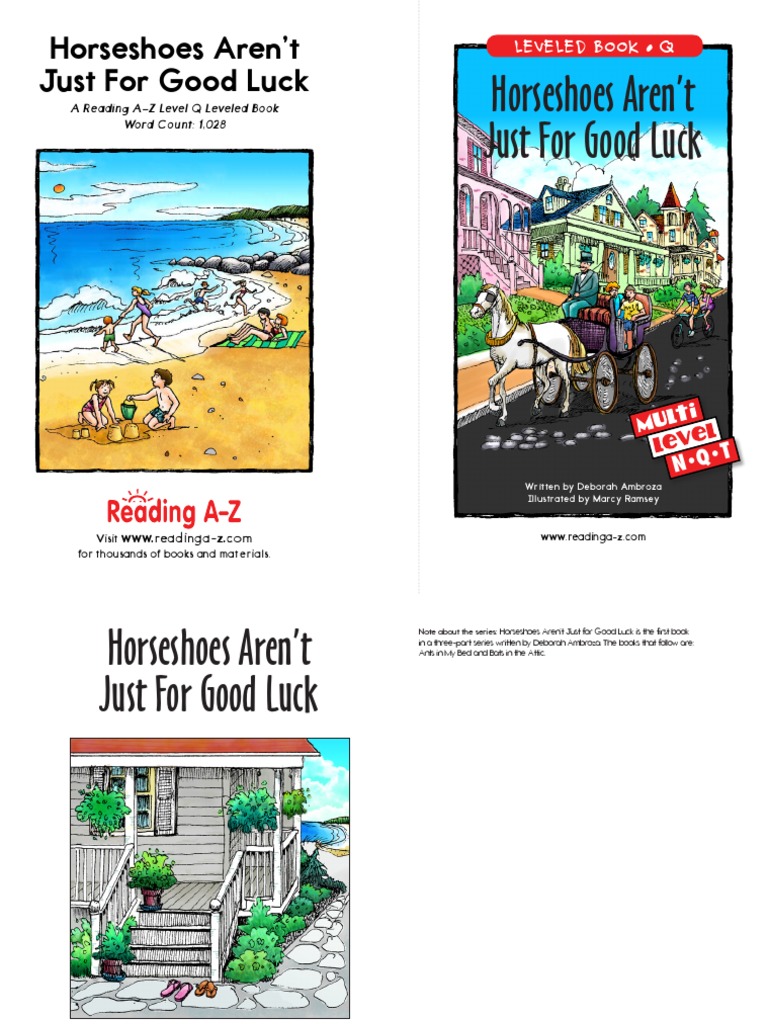 Horseshoes Aren't Just For Good Luck PDF Crab Beach