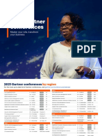 2021 Gartner Conferences: Master Your Role, Transform Your Business