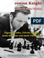 The Livonian Knight Selected Games of Alvis Vitolins
