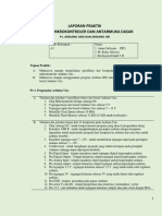 Laporan Praktik Praktik Mikrokontroler Dan Antarmuka Dasar: P1. Arduino Uno Dan Arduino Ide