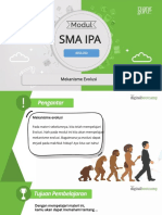 Biologi 12SMA Mekanisme Evolusi