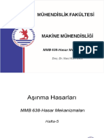 Aşınma Hasarları