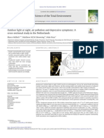 Outdoor Light at Night Air Pollution and Depressive S 2020 Science of The T