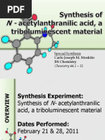 Download Chem 441 Special Synthesis by Carlo Joseph Moskito SN50580704 doc pdf