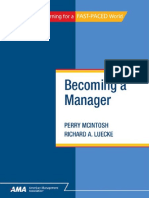 Becoming Manager