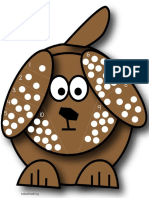 Free - Dalmation Dog Spots - Dot Sticker Printable