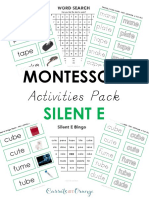Montessori: Activities Pack