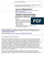 Journal of Media Practice: To Cite This Article: Sandra Jeppesen, Anna Kruzynski, Aaron Lakoff & Rachel Sarrasin (2014)