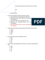 Soal Pengolahan Citra DIgital