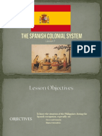 LESSON 8 The Spanish Colonial System