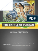 LESSON 7 The Battle of Mactan